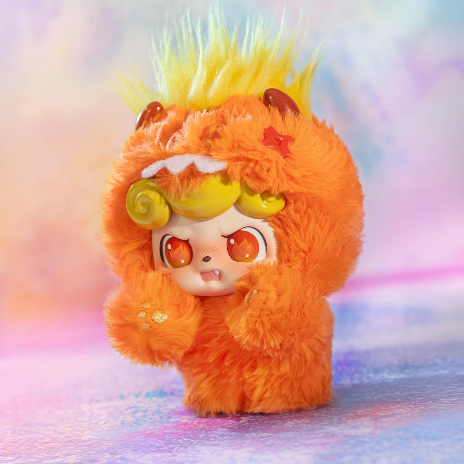 Q.KID - Emotional Hairy Monsters Plush Blind Box