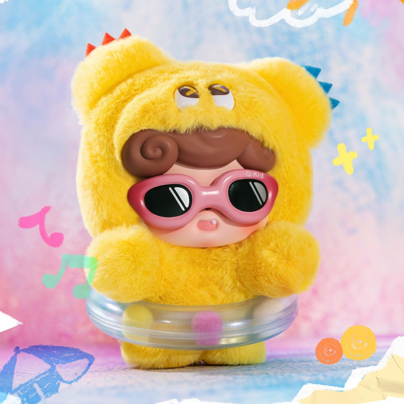 Q.KID - Emotional Hairy Monsters Plush Blind Box
