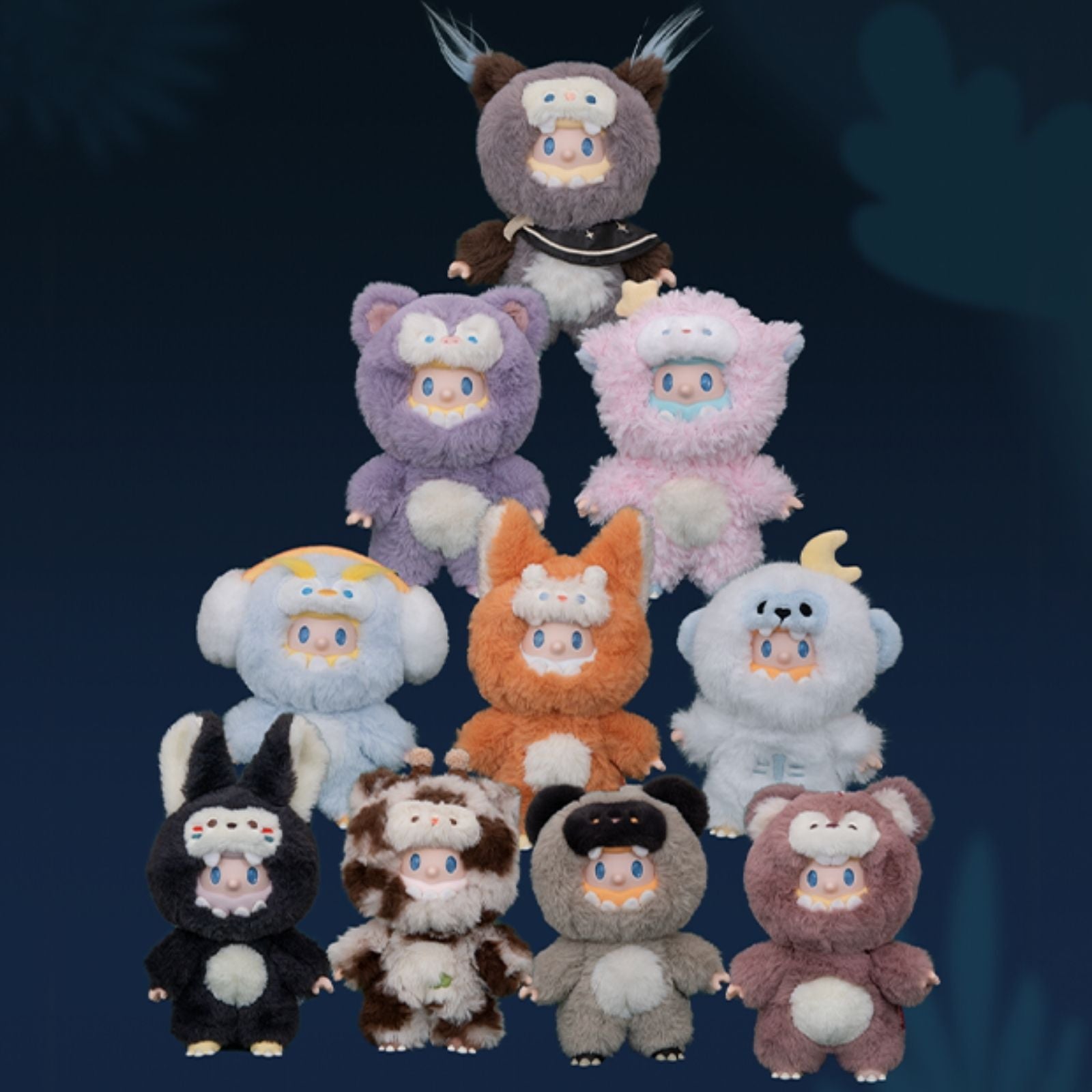 Farmer bob ani-monsterシリーズぬいぐるみまとめ売り FARMER BOB - Any Night Monster Plush Blind Box
